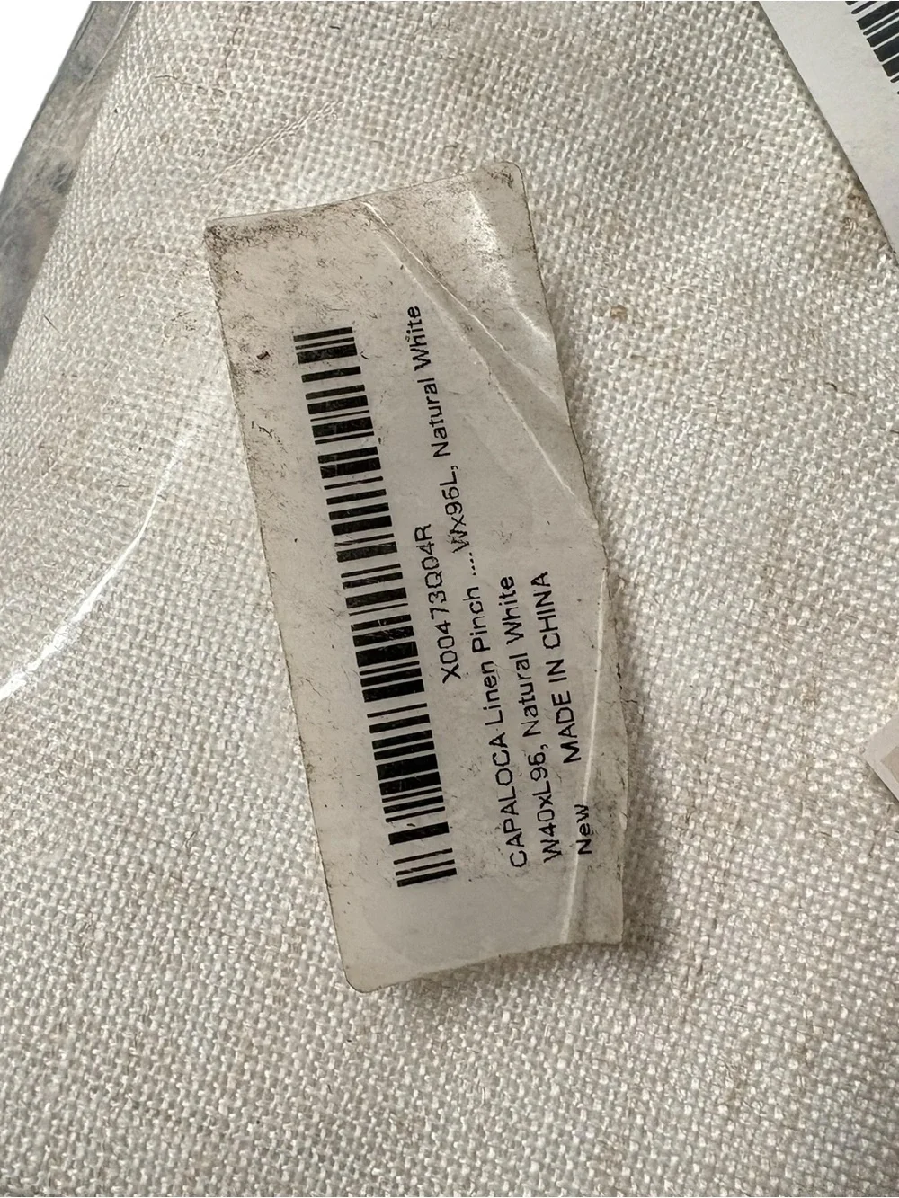 Linen Pinch Pleated Curtains Blackout 100% Black Out Curtains 40x96
